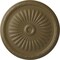 Ekena Millwork Juniper Ceiling Medallion (Fits Canopies up to 7"), Hand-Painted Mississippi Mud, 36"OD x 1 1/2"P CM36JUMMF - alternate 1